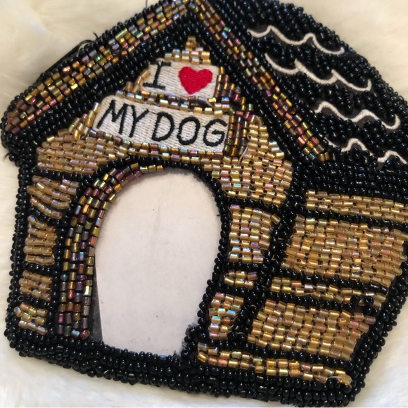 I Love My Dog Beaded Coin Purse Picture Frame - Picture 4 of 6